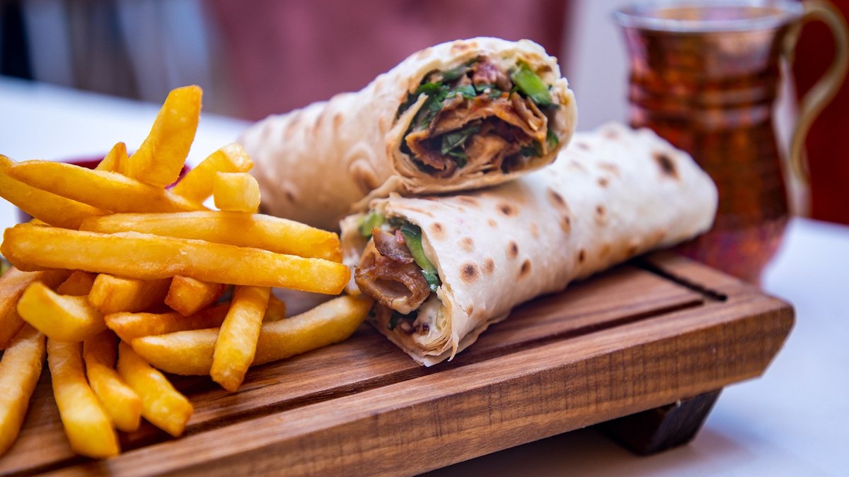 Food from the Anatolia Döner Kebab Wolt venue